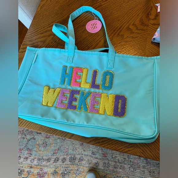Simply Southern Handbags - Simply Southern Hello Weekend tote - brand new!!